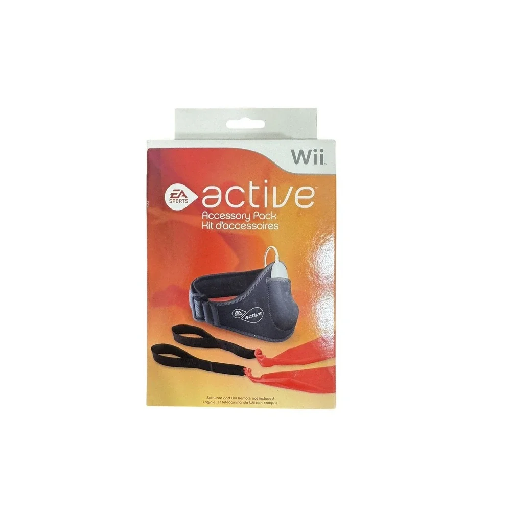 Wii Active: More Workouts EA Sports NEW SEALED Kit W/ Leg Strap &Resistant Bands